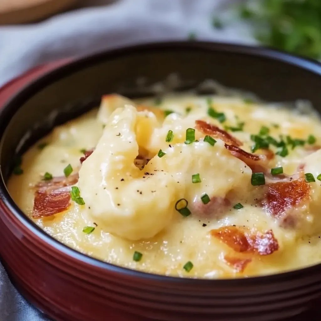 Blumenkohl-Auflauf mit Wurst & Käse