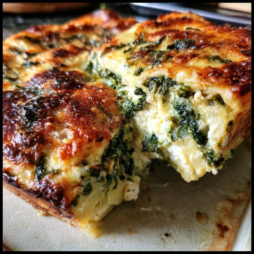 Lasagne mit Spinat und Ricotta