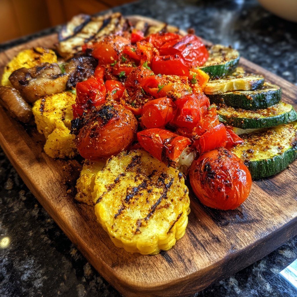 Grill Beilagen Mit Tomatenwürfeln