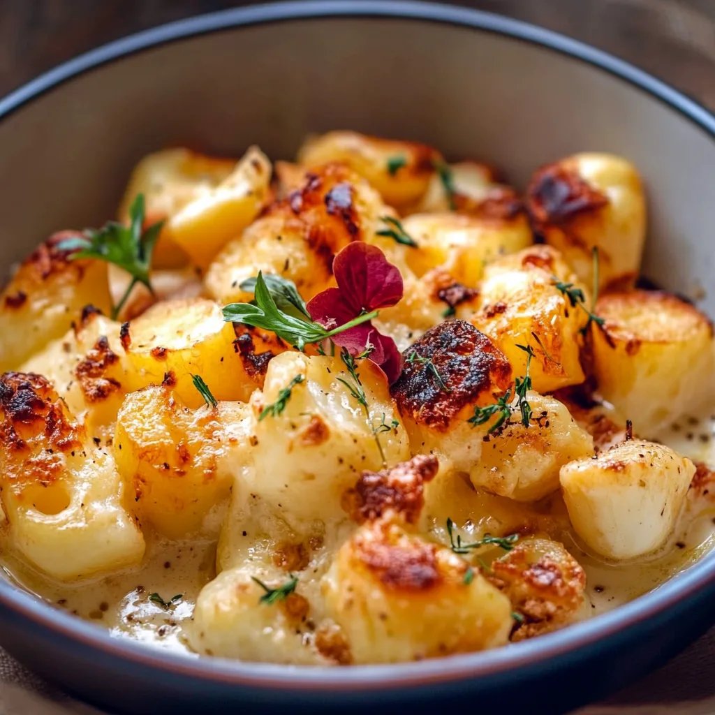 Blumenkohl-Auflauf mit Kartoffeln