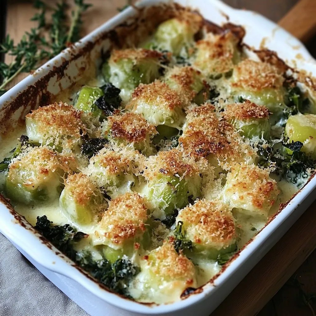 Rosenkohl mit Parmesan-Kruste