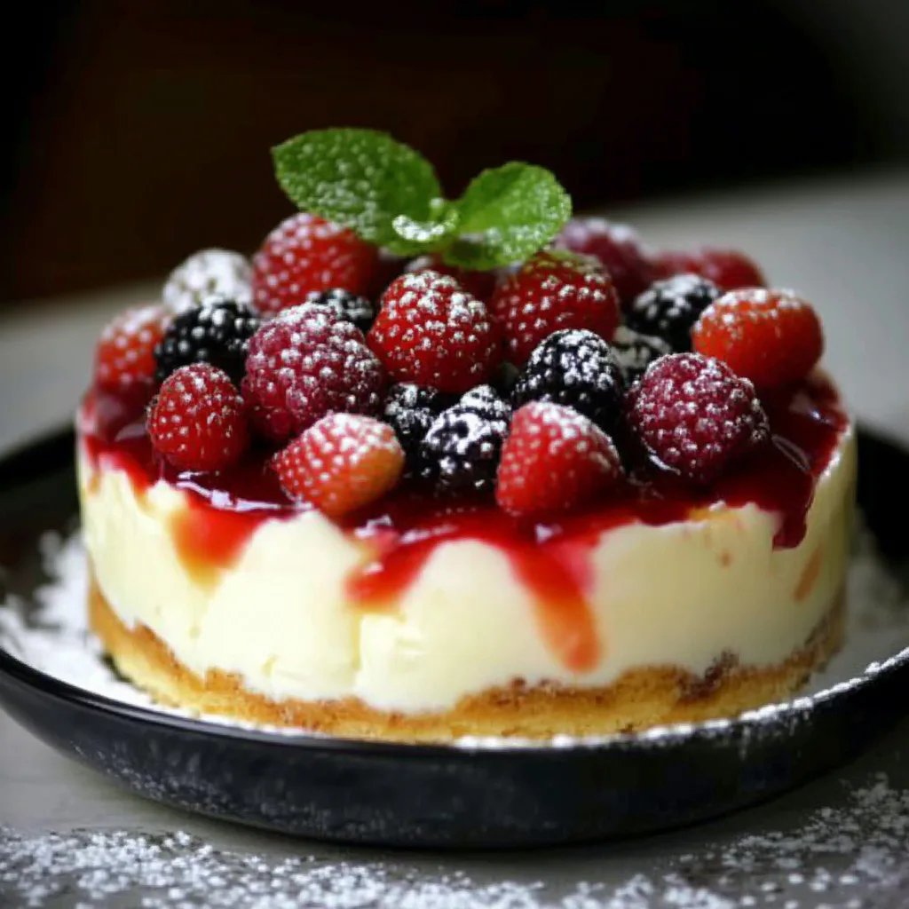 Erbeer Pudding Dessert