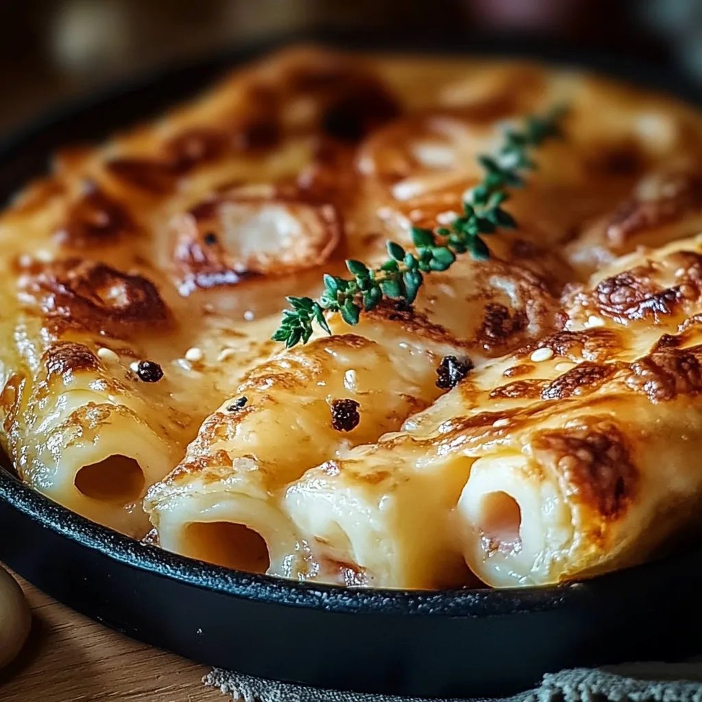 Knusprige Blätterteig-Schinken-Käse