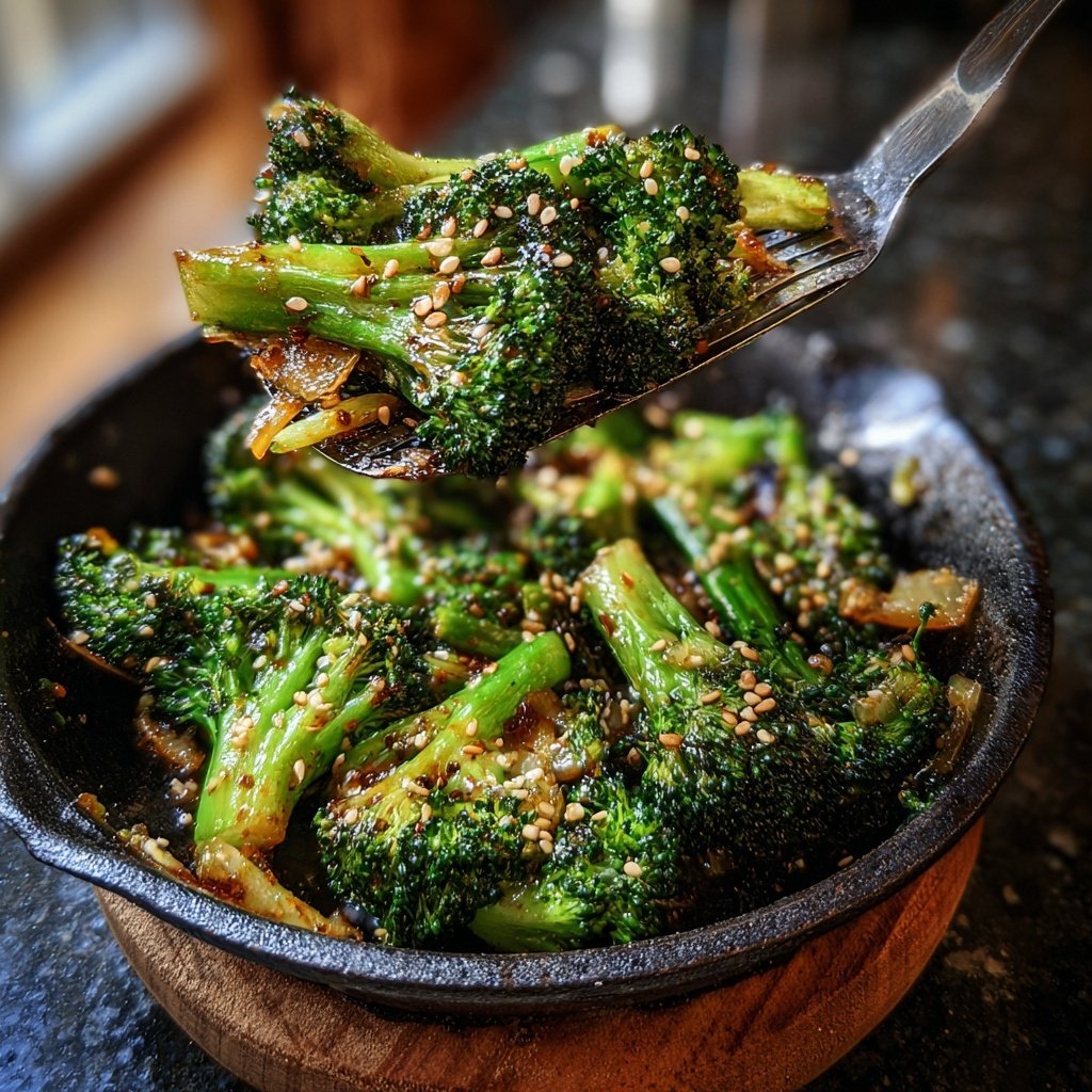 Brokkoli Pfanne Mit Zwiebeln