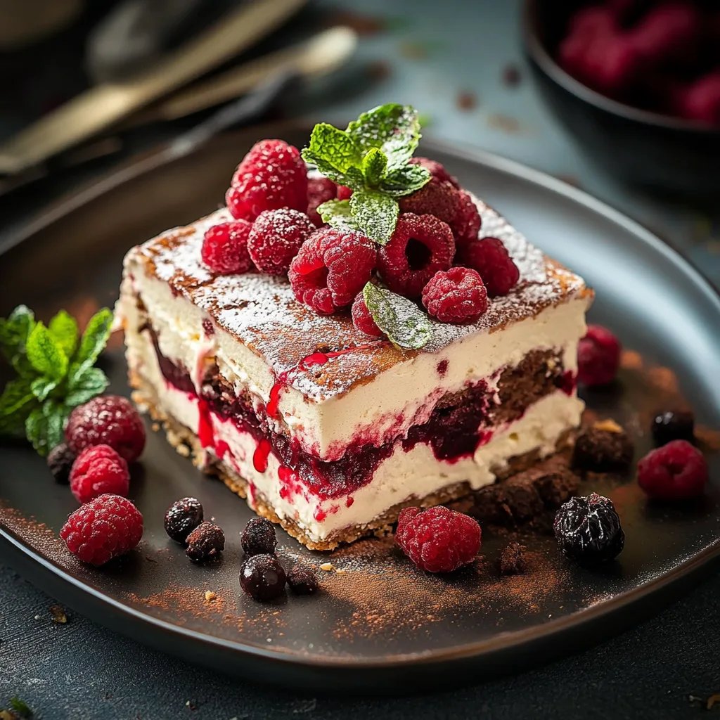 Himbeer-Spekulatius-Tiramisu