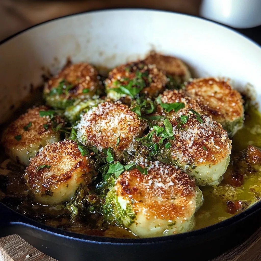 Rosenkohl mit Parmesan-Kruste
