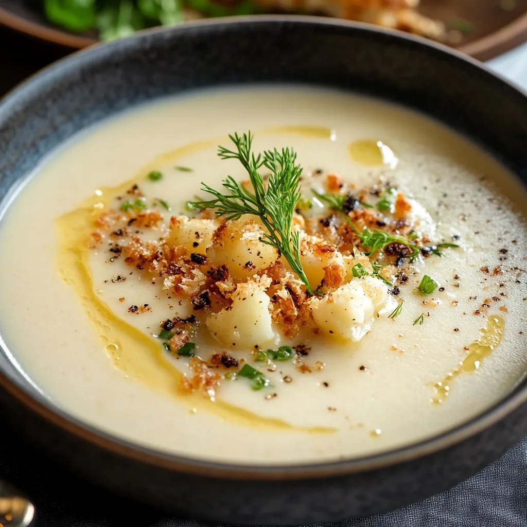 Omas Blumenkohlsuppe