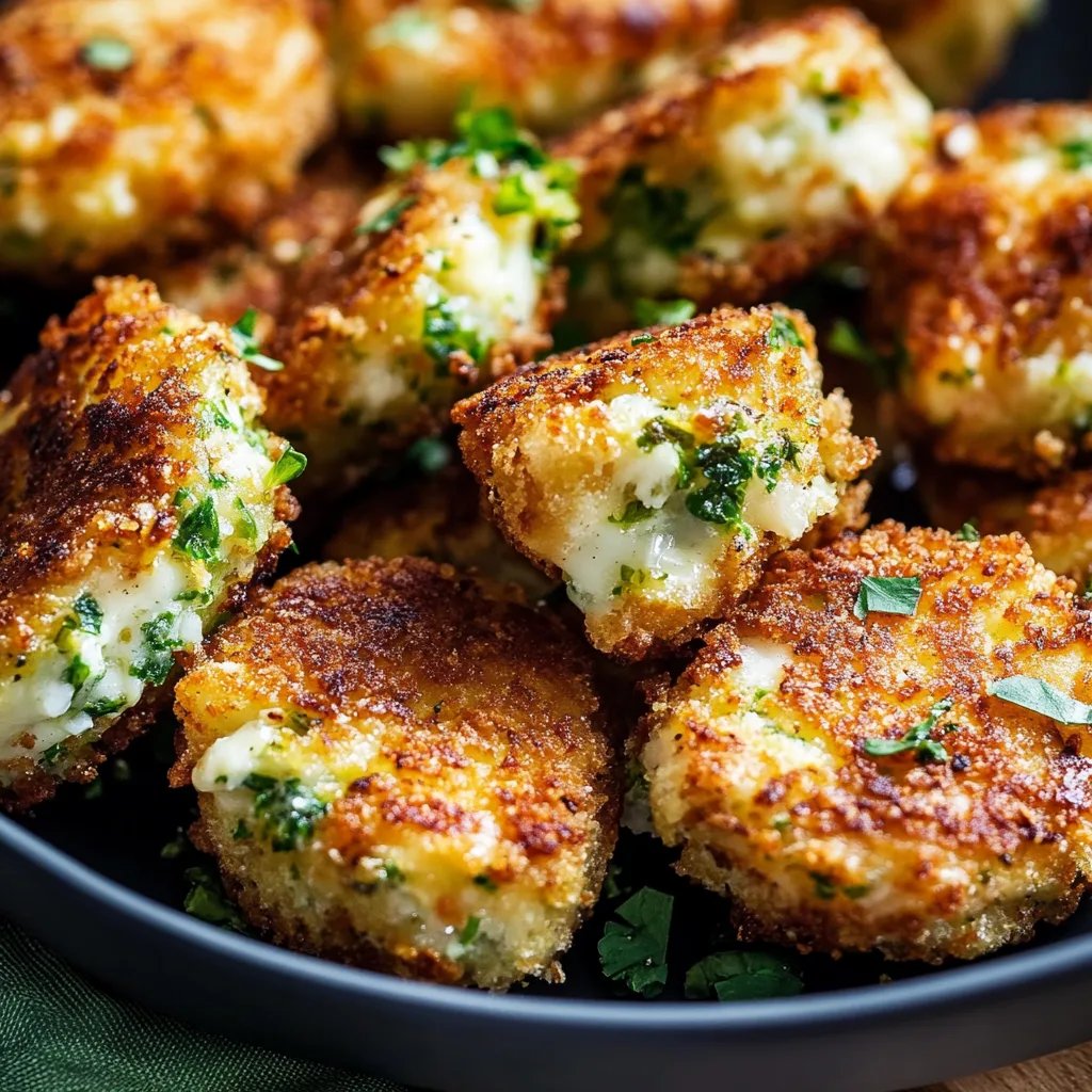 Brokkoli Nuggets mit Käse und Haferflocken