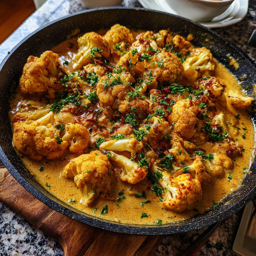 Blumenkohl Curry Mit Kokosmilch