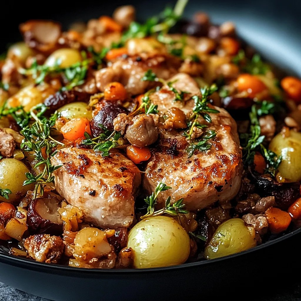 Würzige Rosenkohl-Hackfleisch-Pfanne