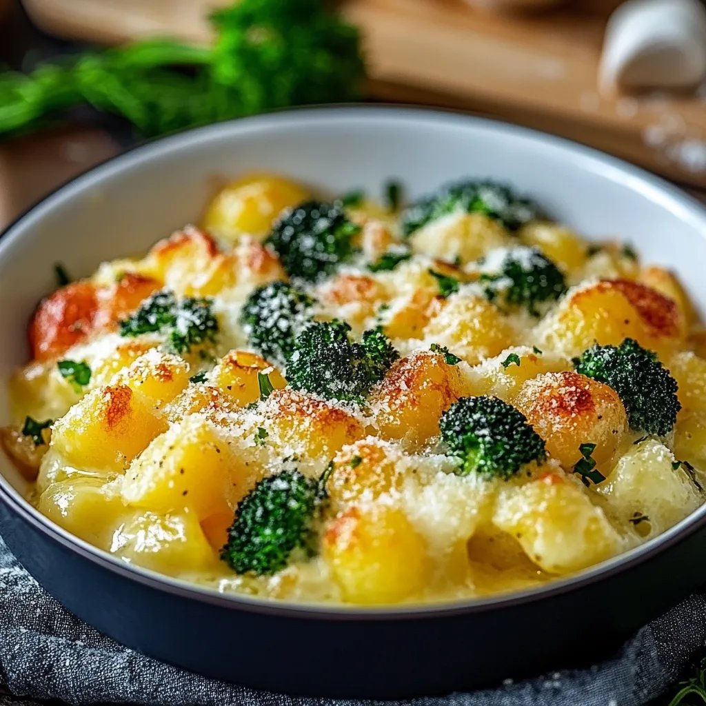 Kartoffel-Brokkoli-Auflauf