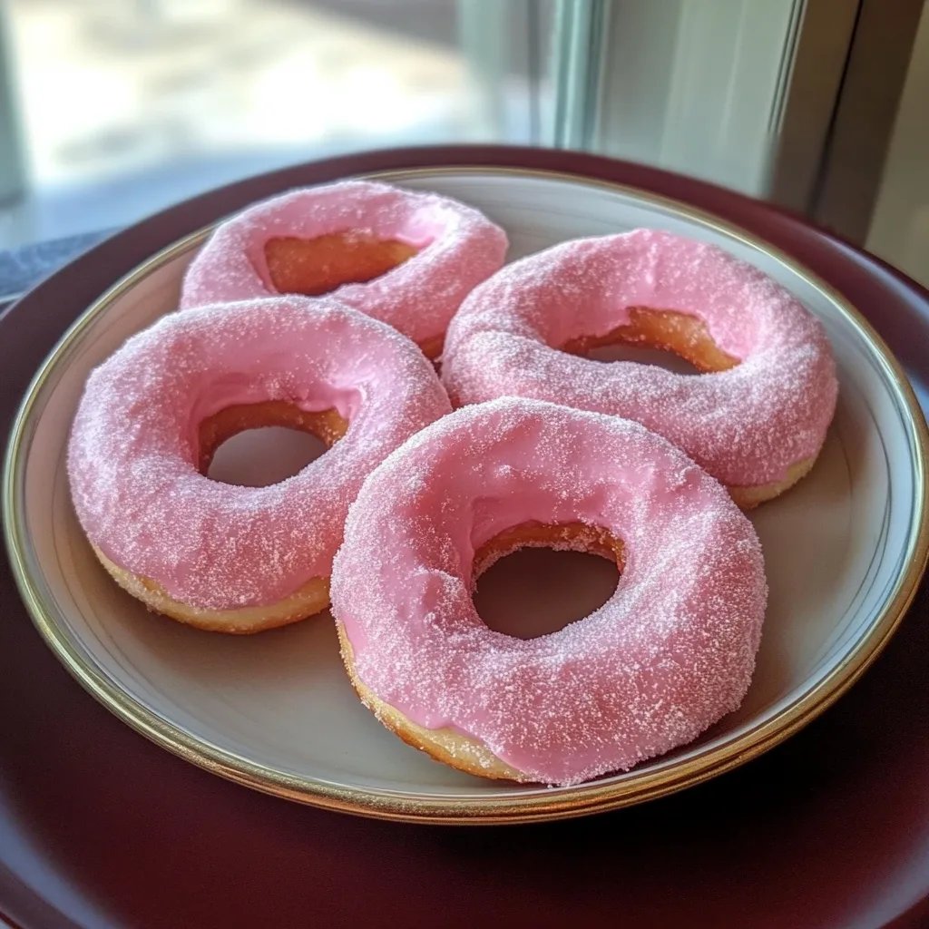 Pinke Vanillekipferl