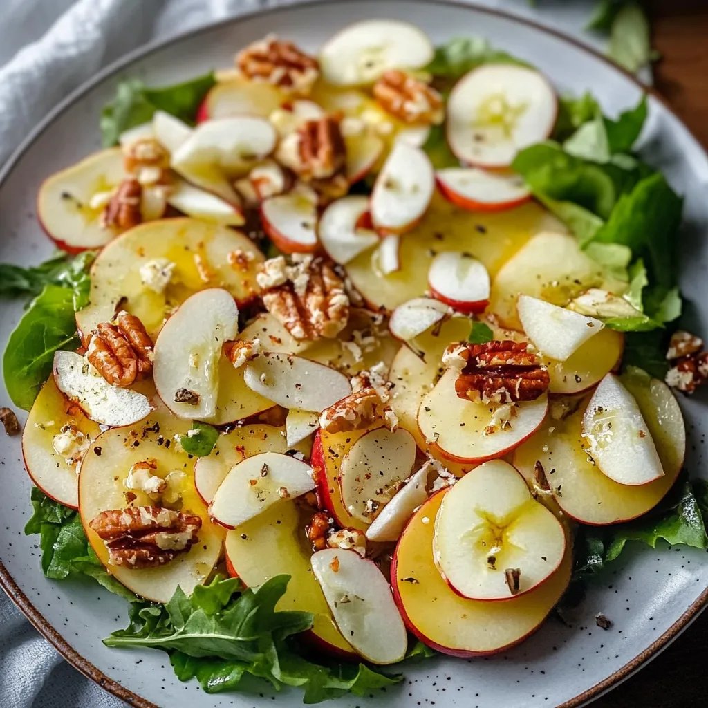 Apfel-Walnuss-Feta-Salat