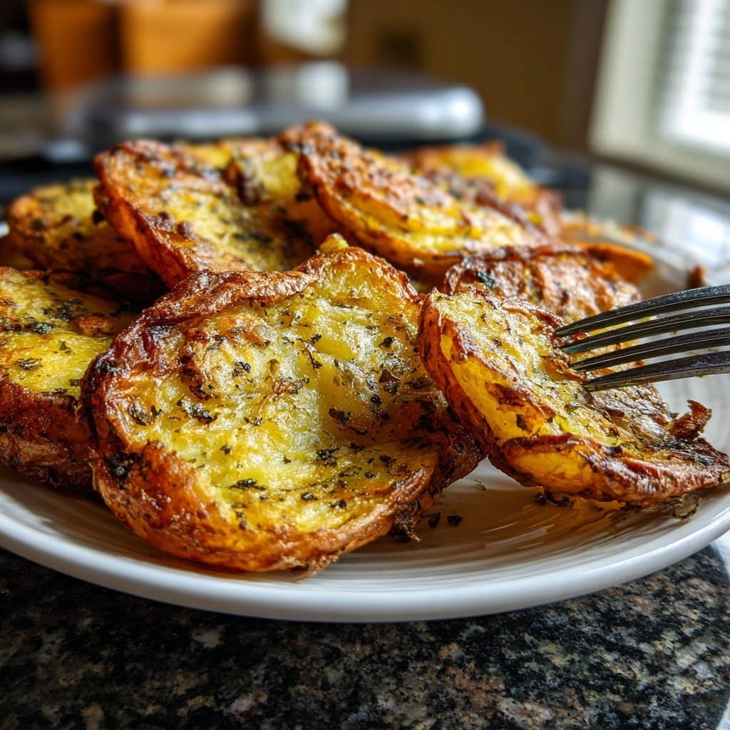 Knoblauch-Butter-Röstkartoffeln