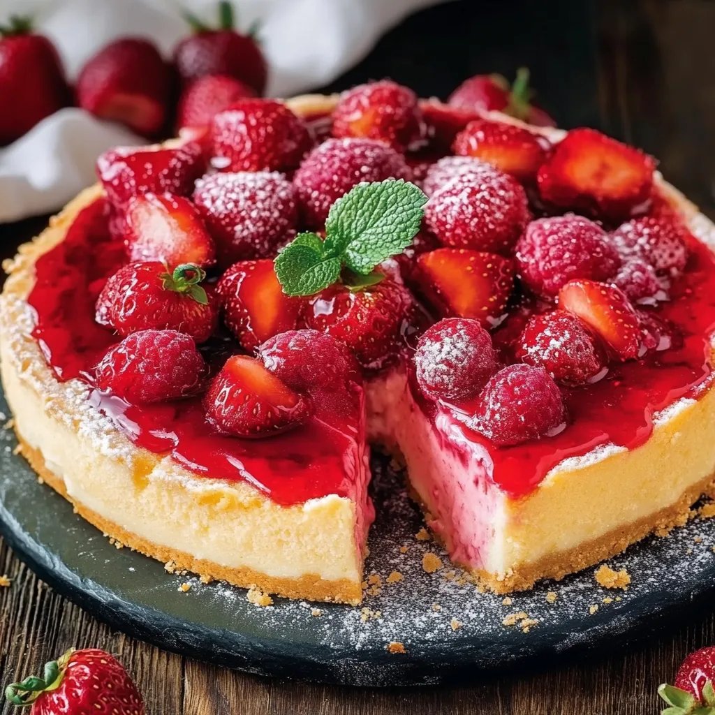 Erdbeerkuchen mit Pudding nach Omas Rezept