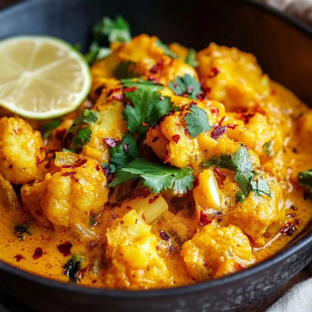 Perfekt Cremiges Blumenkohl-Curry
